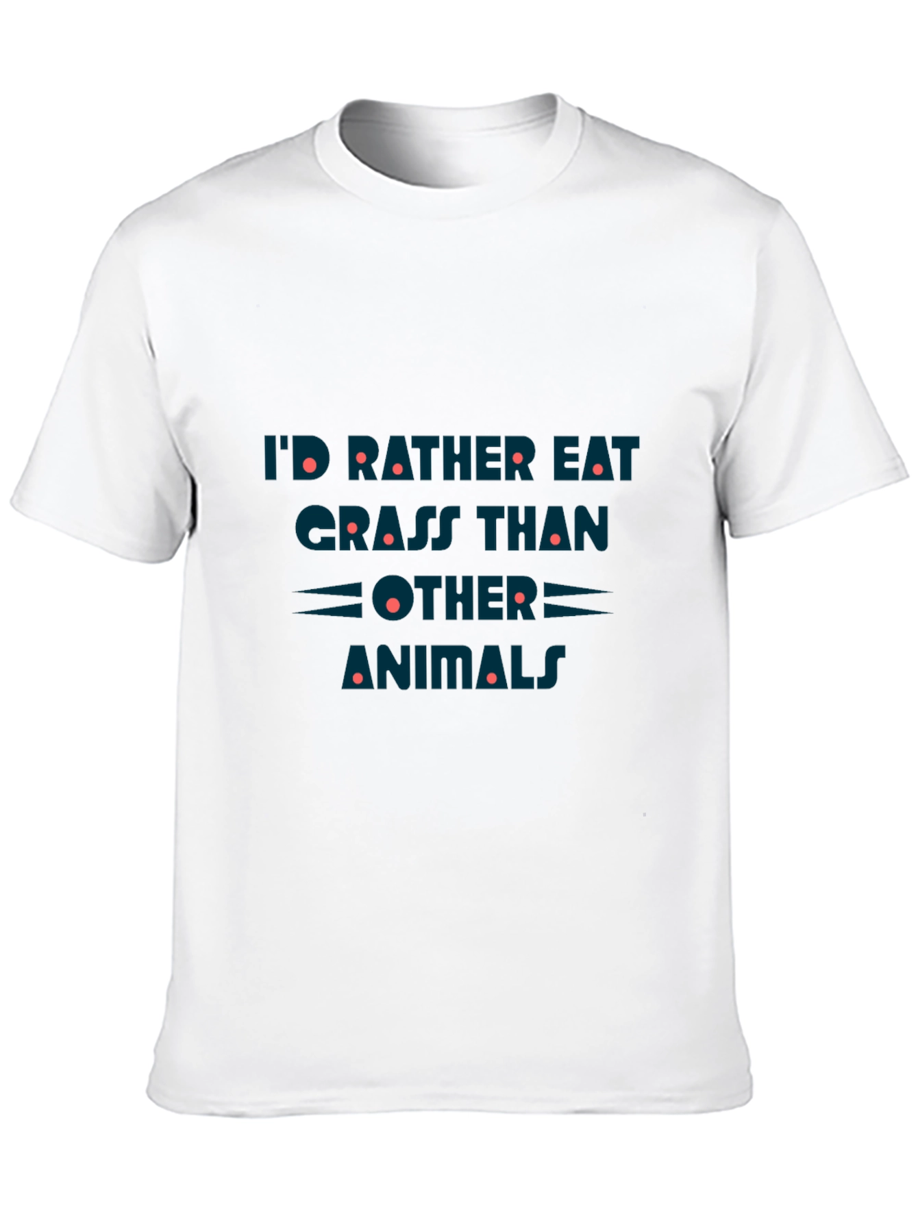 Grass Eater Graphic Tee - Funny Vegan T-Shirt