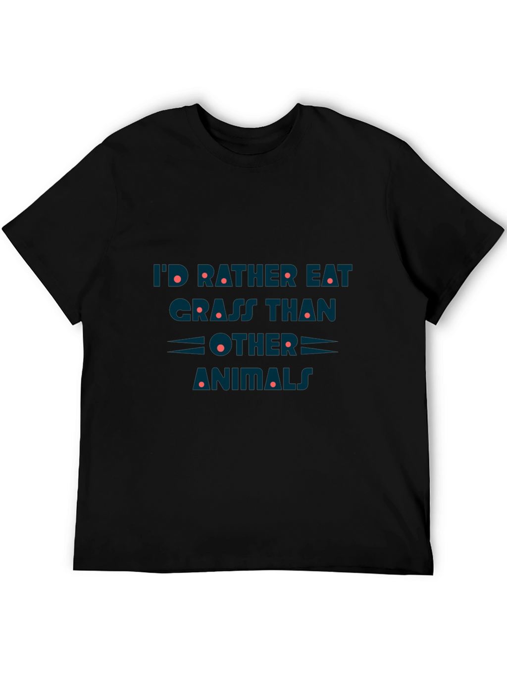 Grass Eater Graphic Tee - Funny Vegan T-Shirt