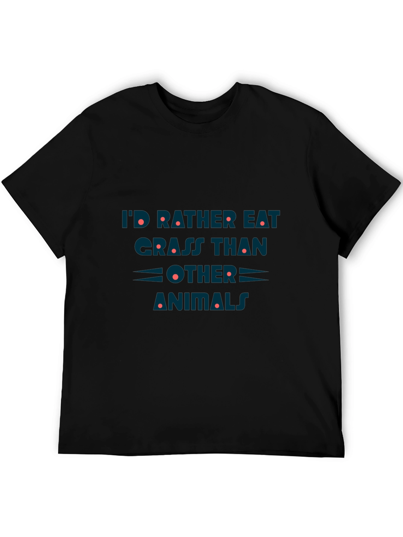 Grass Eater Graphic Tee - Funny Vegan T-Shirt