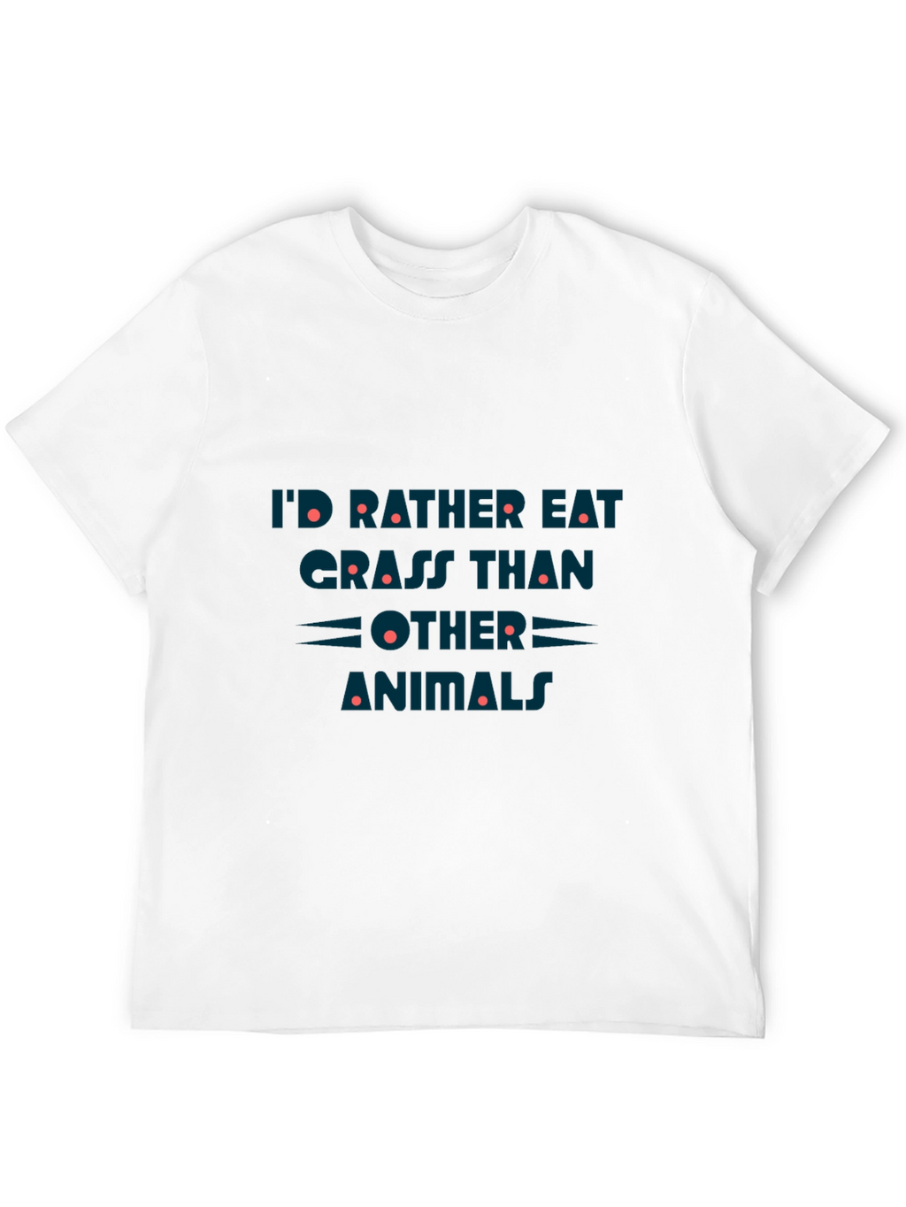 Grass Eater Graphic Tee - Funny Vegan T-Shirt