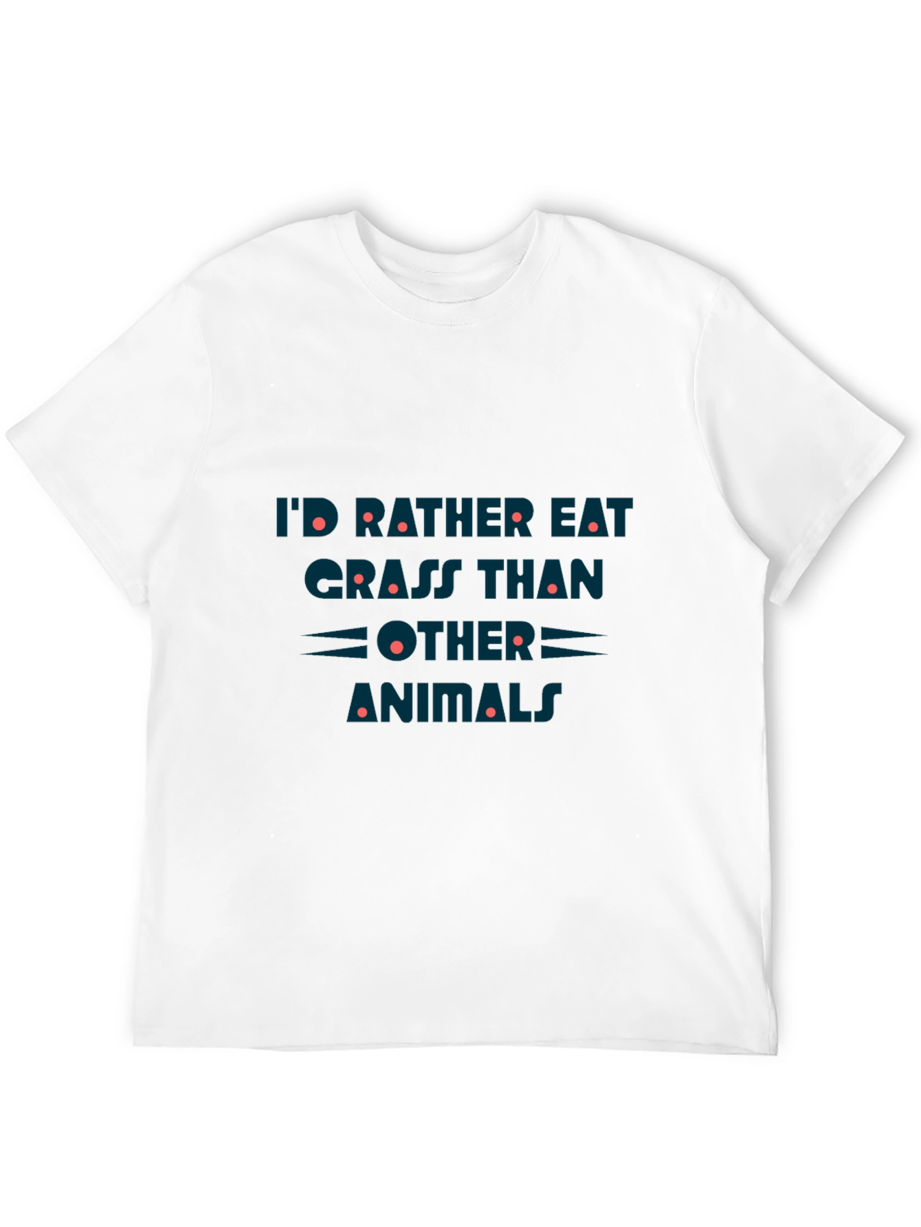Grass Eater Graphic Tee - Funny Vegan T-Shirt