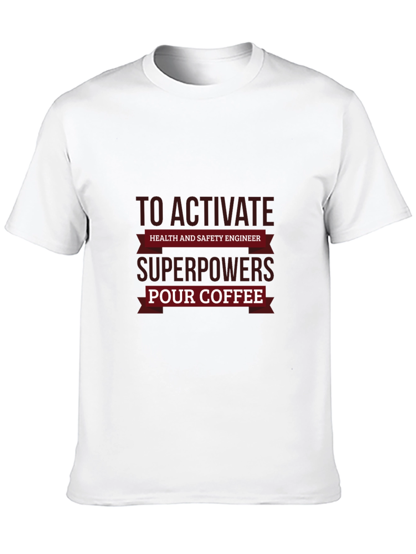 Health & Safety Engineer Superpowers Coffee T-Shirt