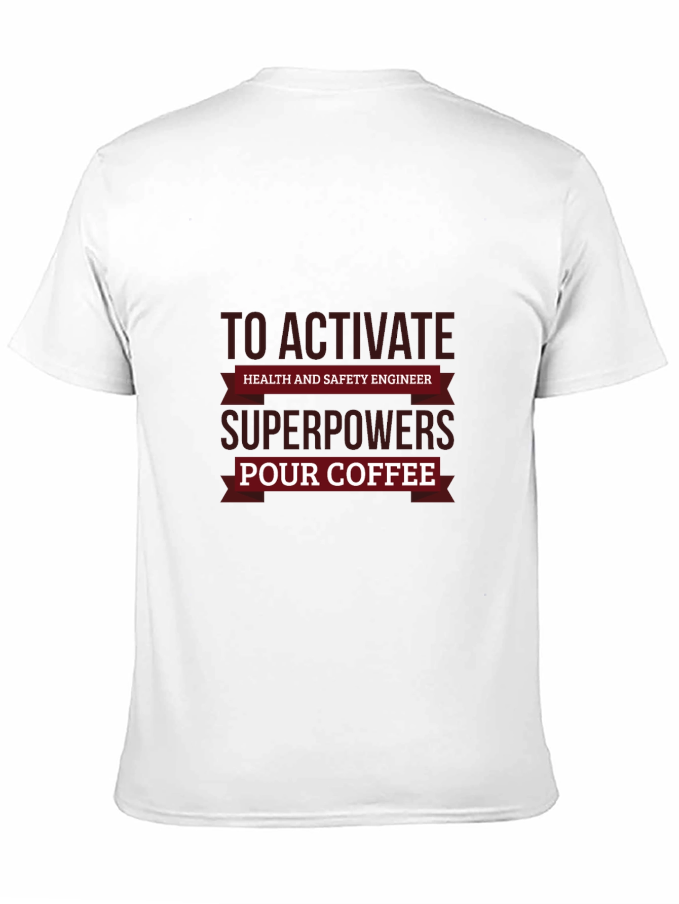 Health & Safety Engineer Superpowers Coffee T-Shirt