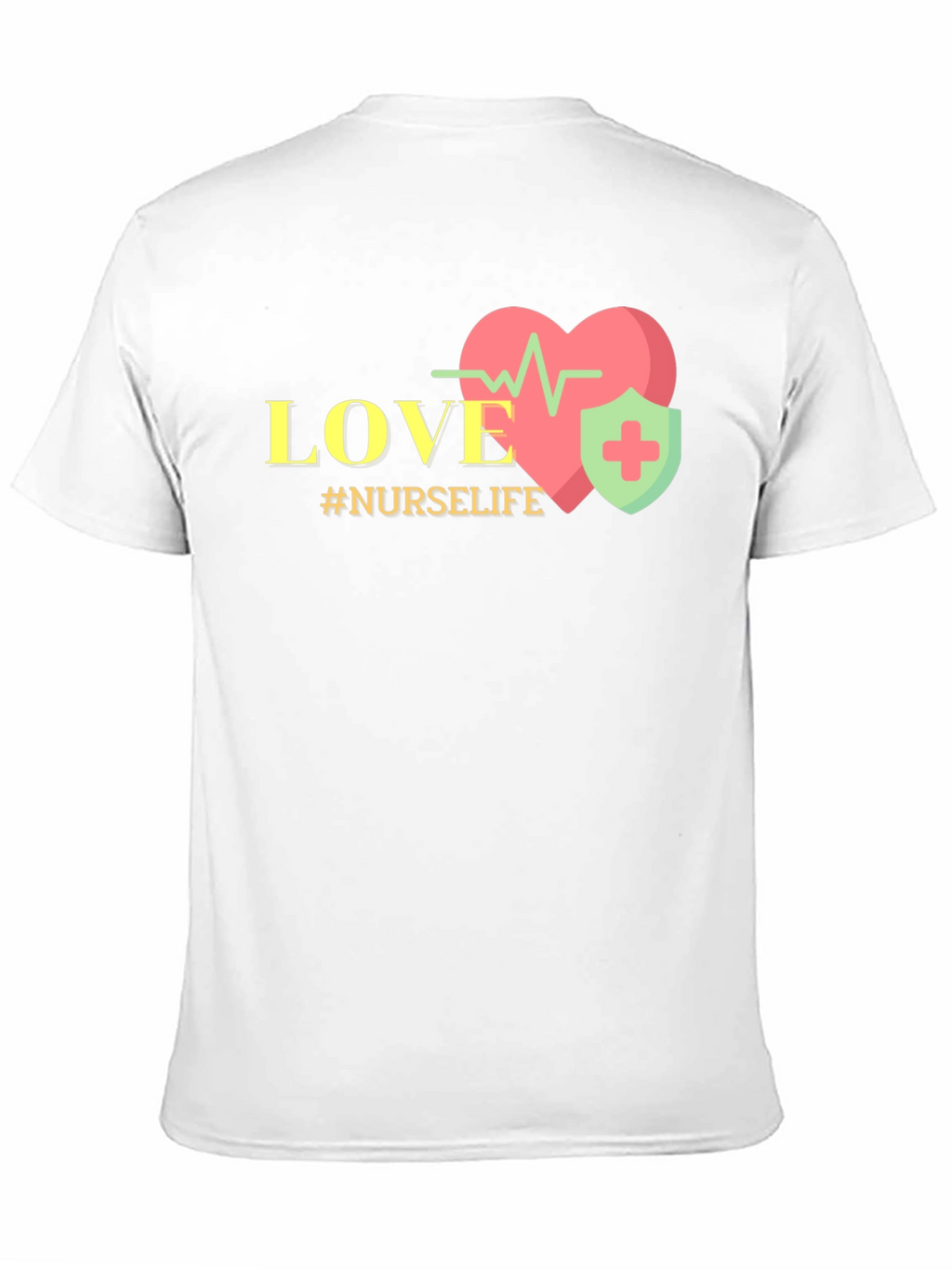 Nurse Life Love Heartbeat T-Shirt