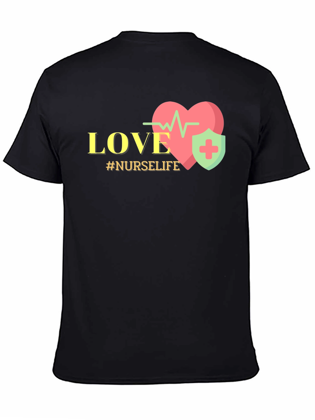 Nurse Life Love Heartbeat T-Shirt