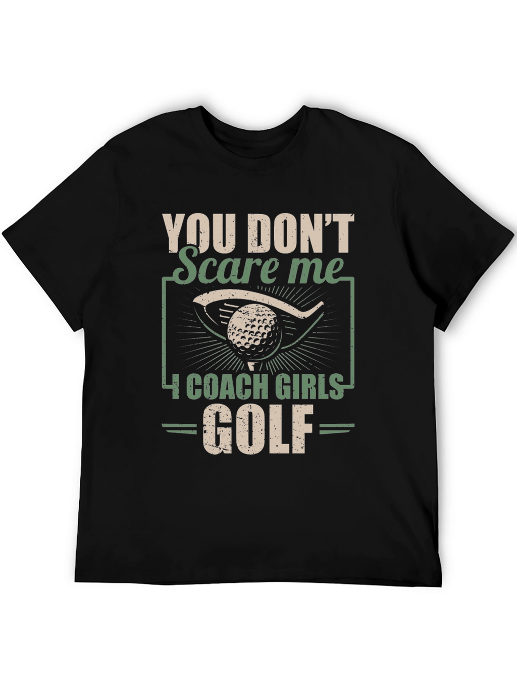 Coach Girls Golf T-Shirt - Funny Golfer Tee