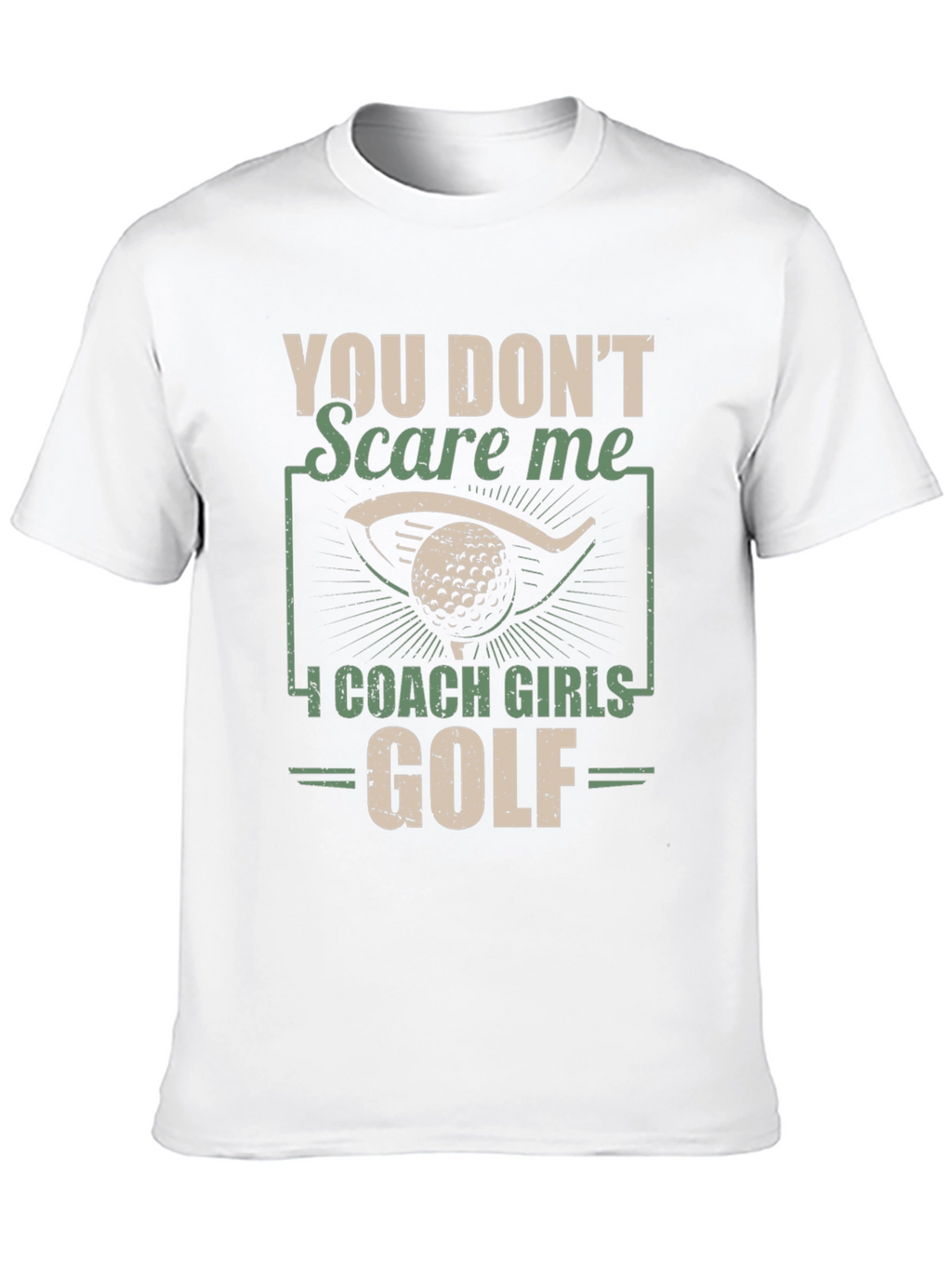 Coach Girls Golf T-Shirt - Funny Golfer Tee