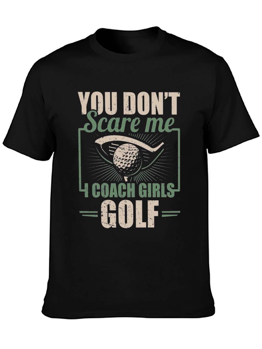 Coach Girls Golf T-Shirt - Funny Golfer Tee