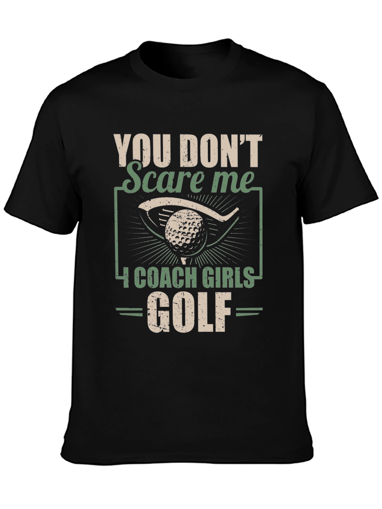 Coach Girls Golf T-Shirt - Funny Golfer Tee