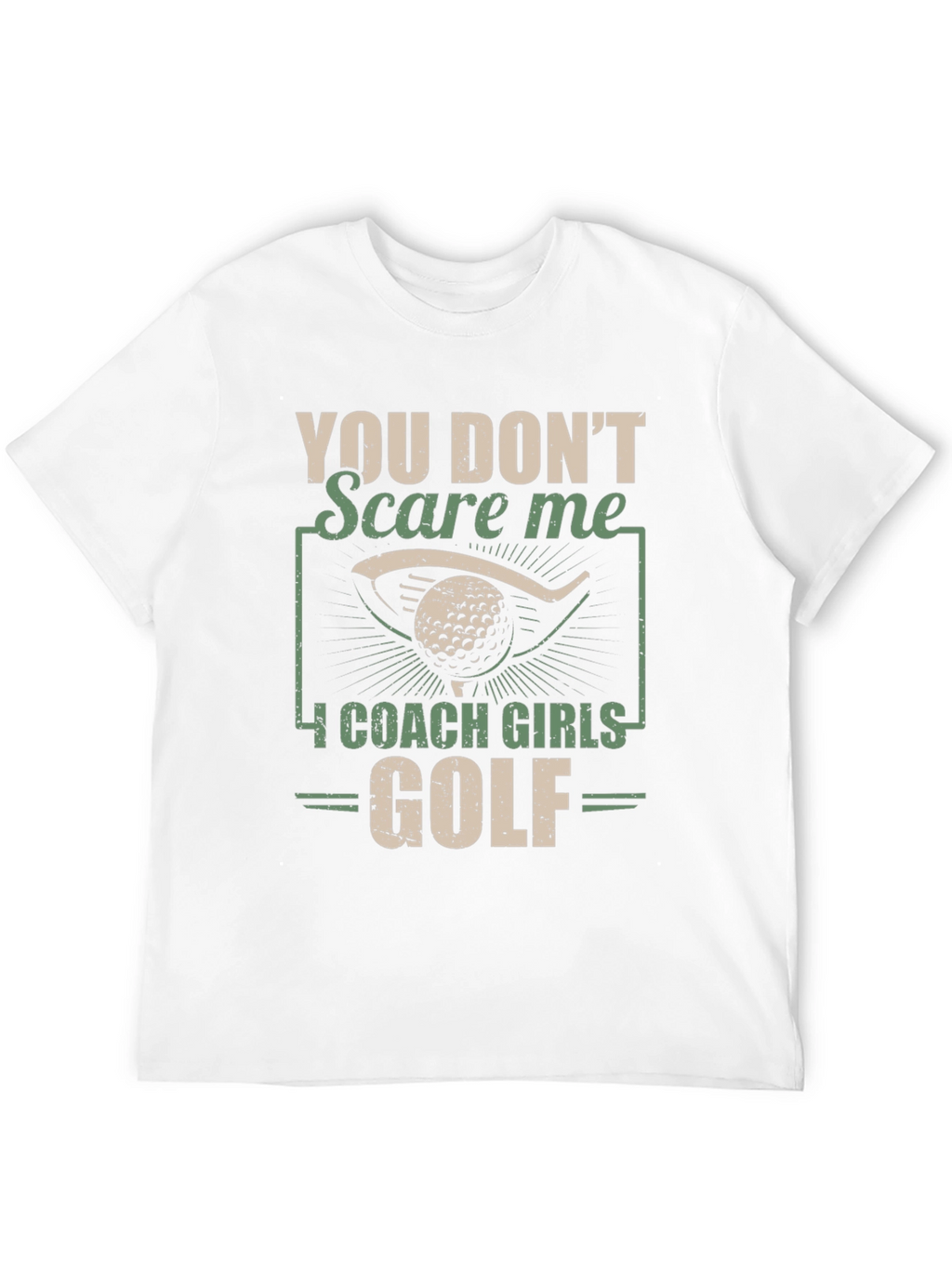 Coach Girls Golf T-Shirt - Funny Golfer Tee