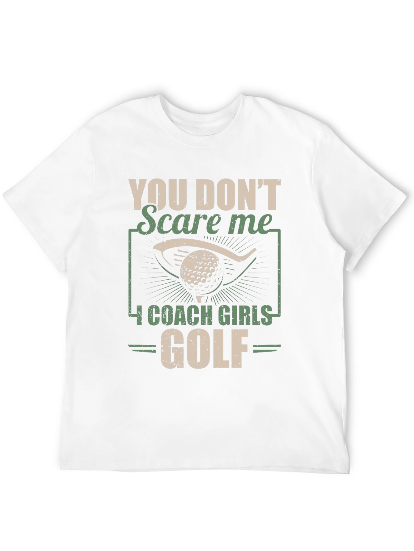 Coach Girls Golf T-Shirt - Funny Golfer Tee