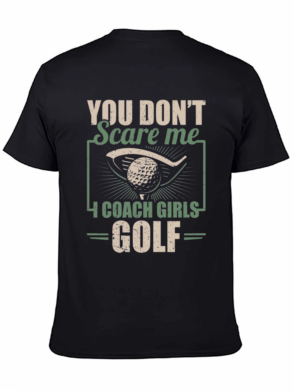 Coach Girls Golf T-Shirt - Funny Golfer Tee