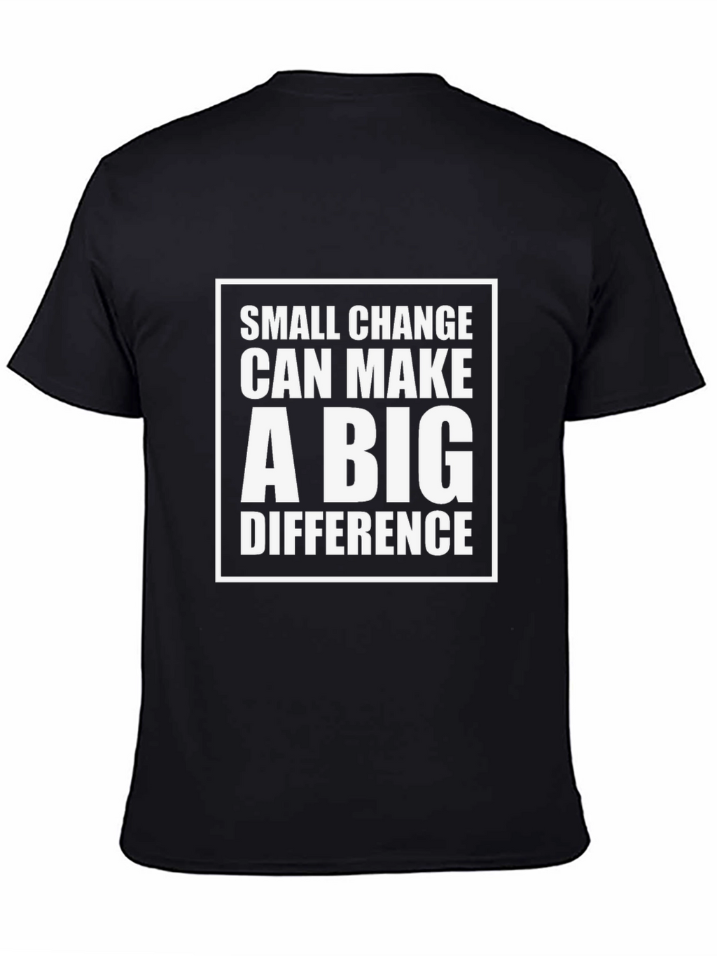 Small Change Big Difference Graphic Tee