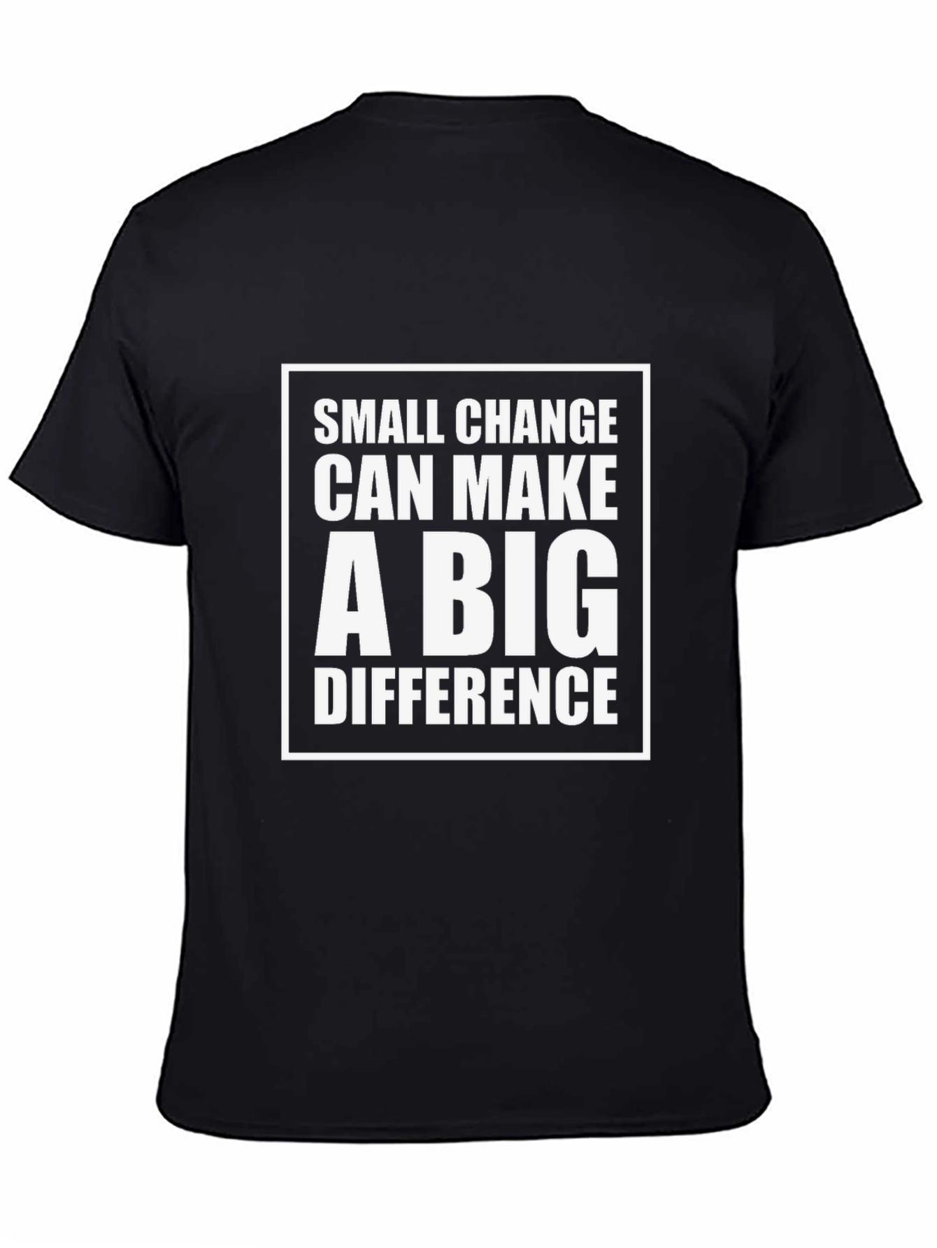 Small Change Big Difference Graphic Tee