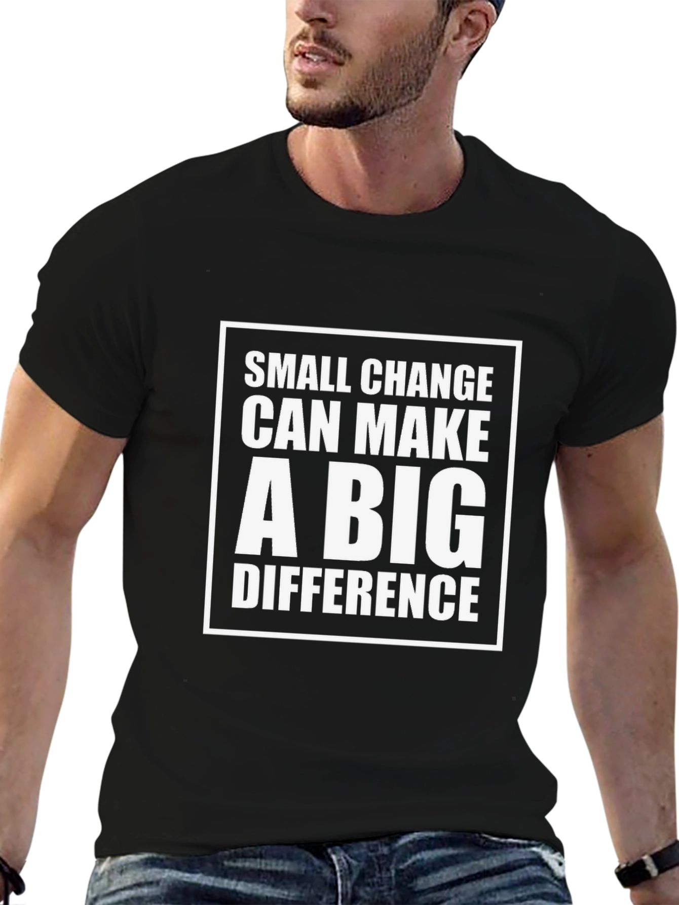 Small Change Big Difference Graphic Tee