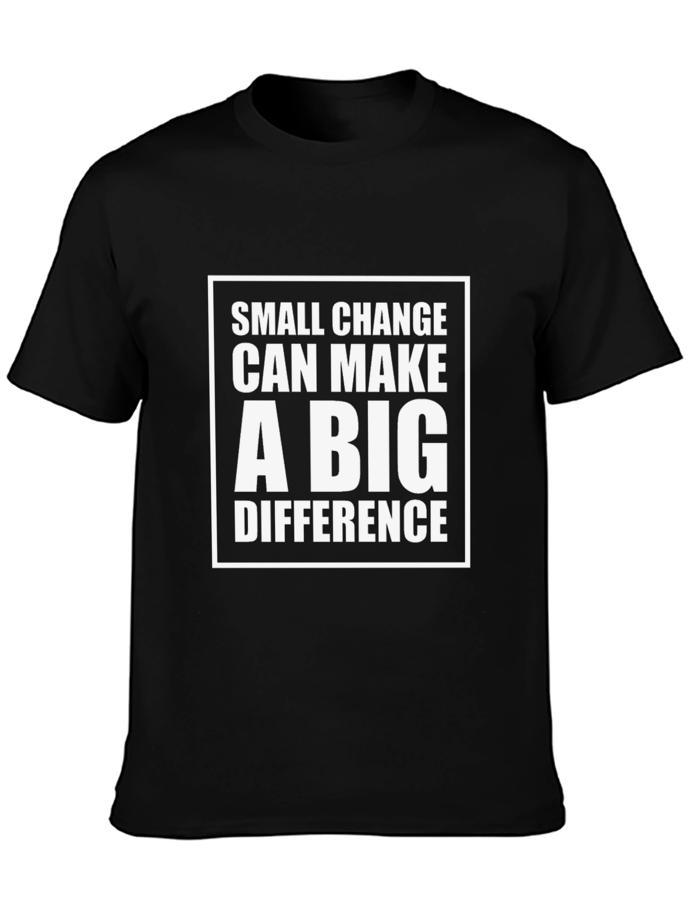 Small Change Big Difference Graphic Tee