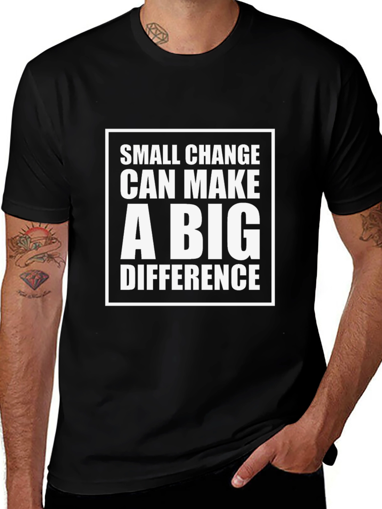 Small Change Big Difference Graphic Tee