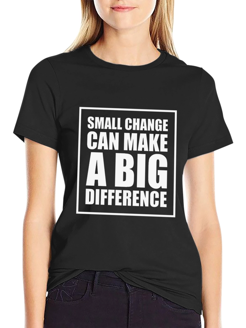 Small Change Big Difference Graphic Tee