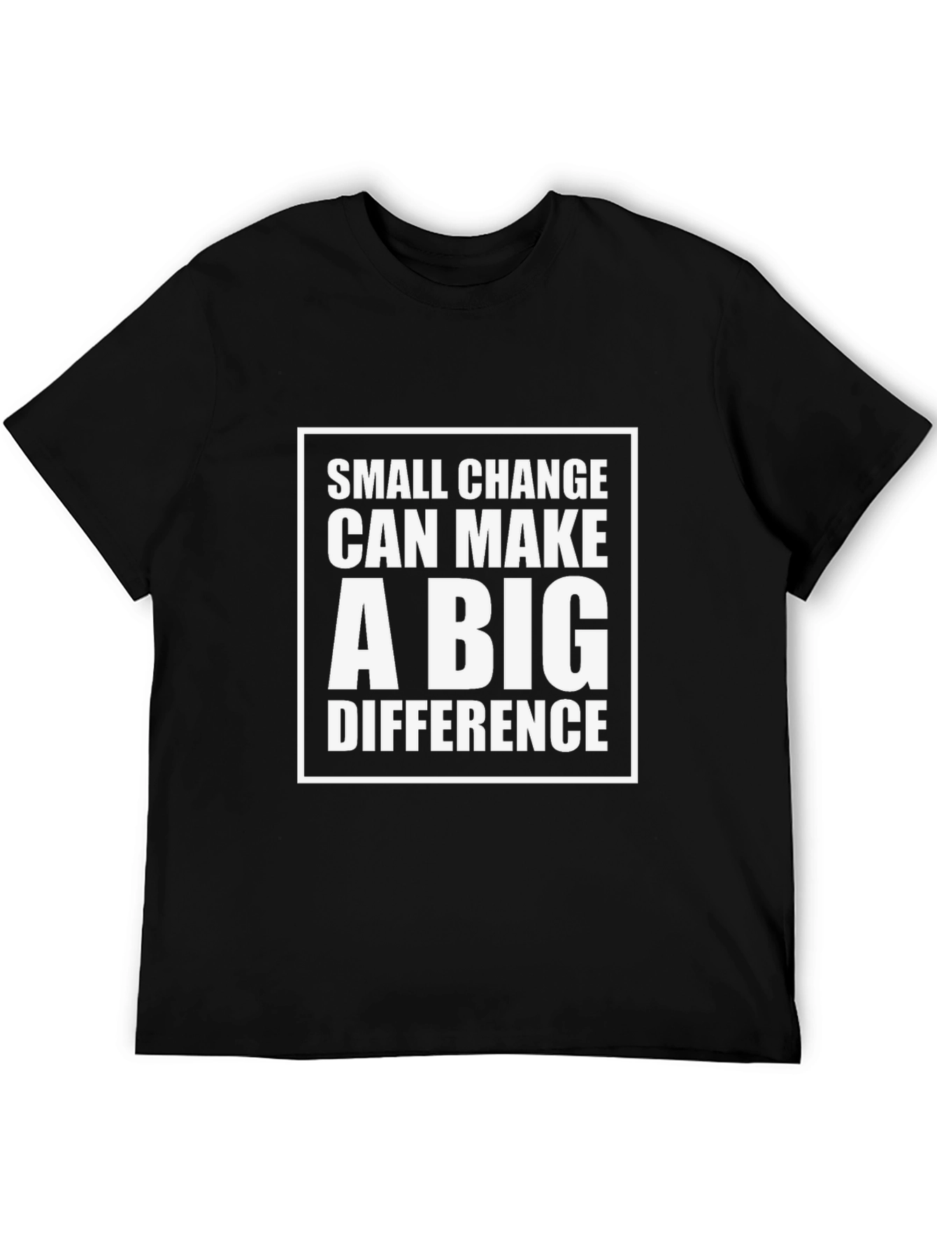 Small Change Big Difference Graphic Tee
