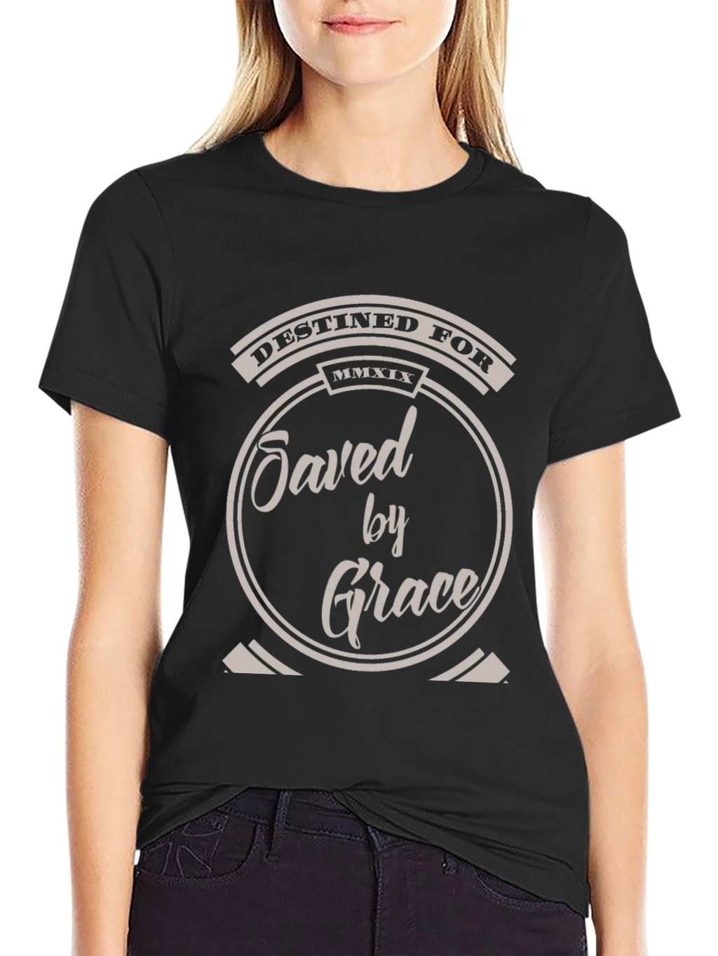 Destined For Saved By Grace Christian T-Shirt