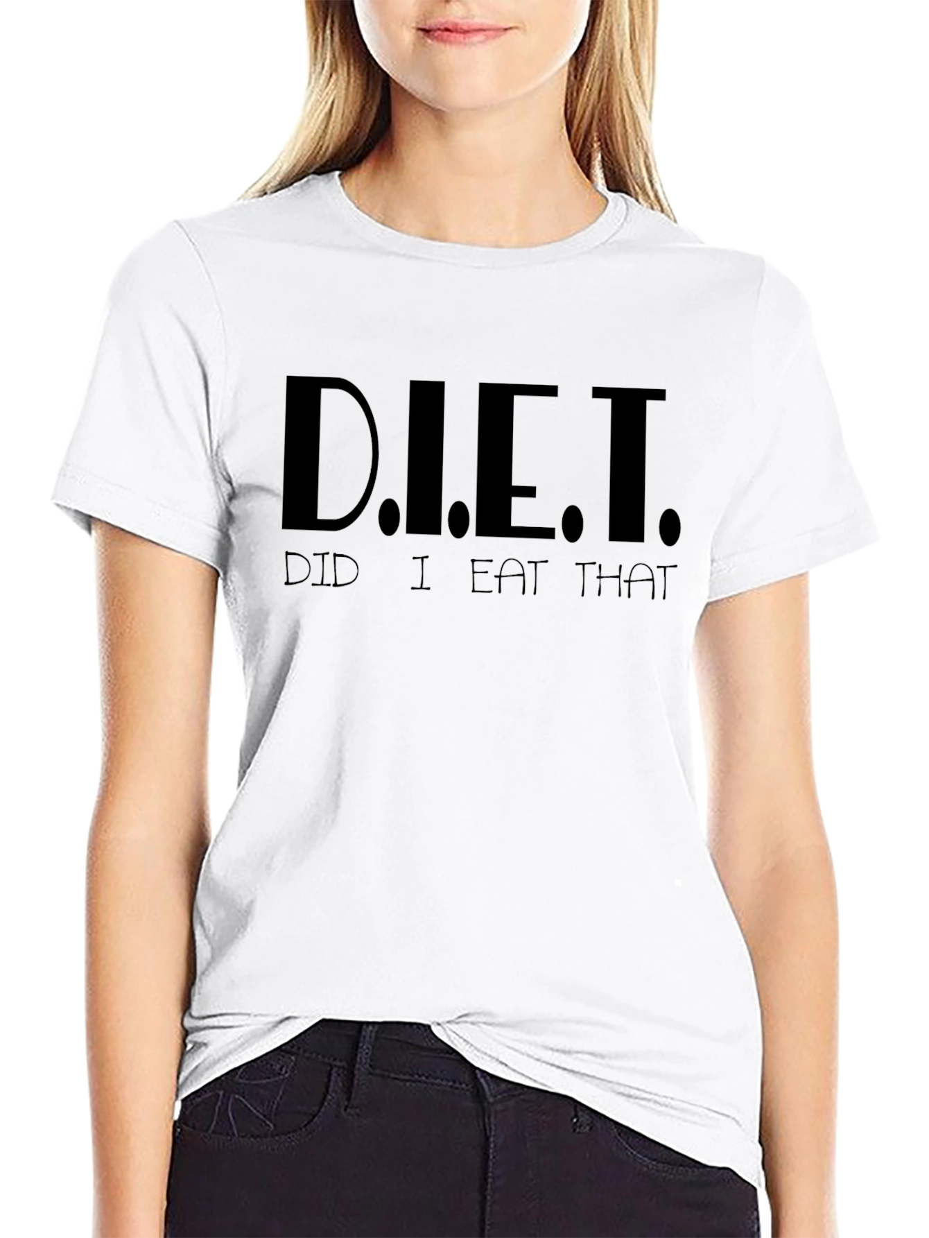 D.I.E.T. - Did I Eat That? Graphic T-Shirt