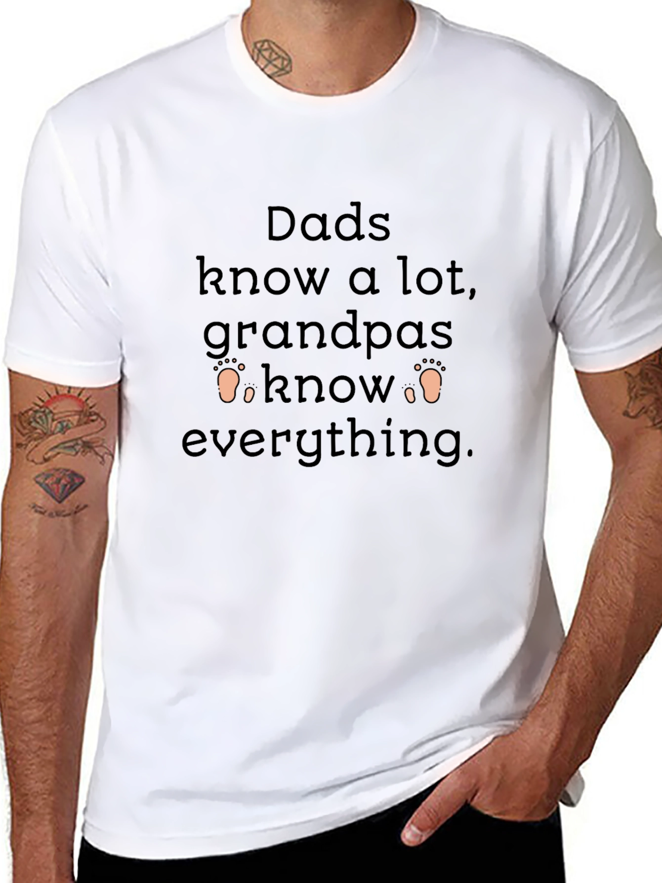 Dads Know a Lot Mens T-Shirt