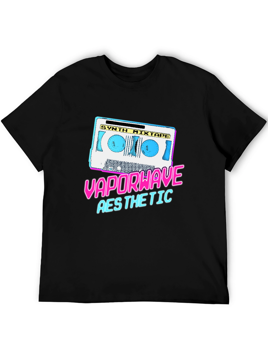 Vaporwave Aesthetic Synth Mixtape T-Shirt