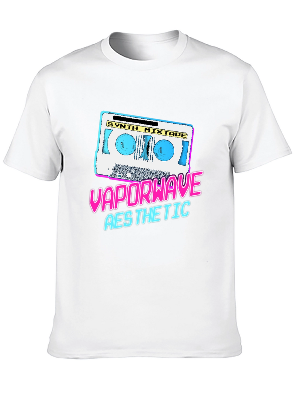 Vaporwave Aesthetic Synth Mixtape T-Shirt
