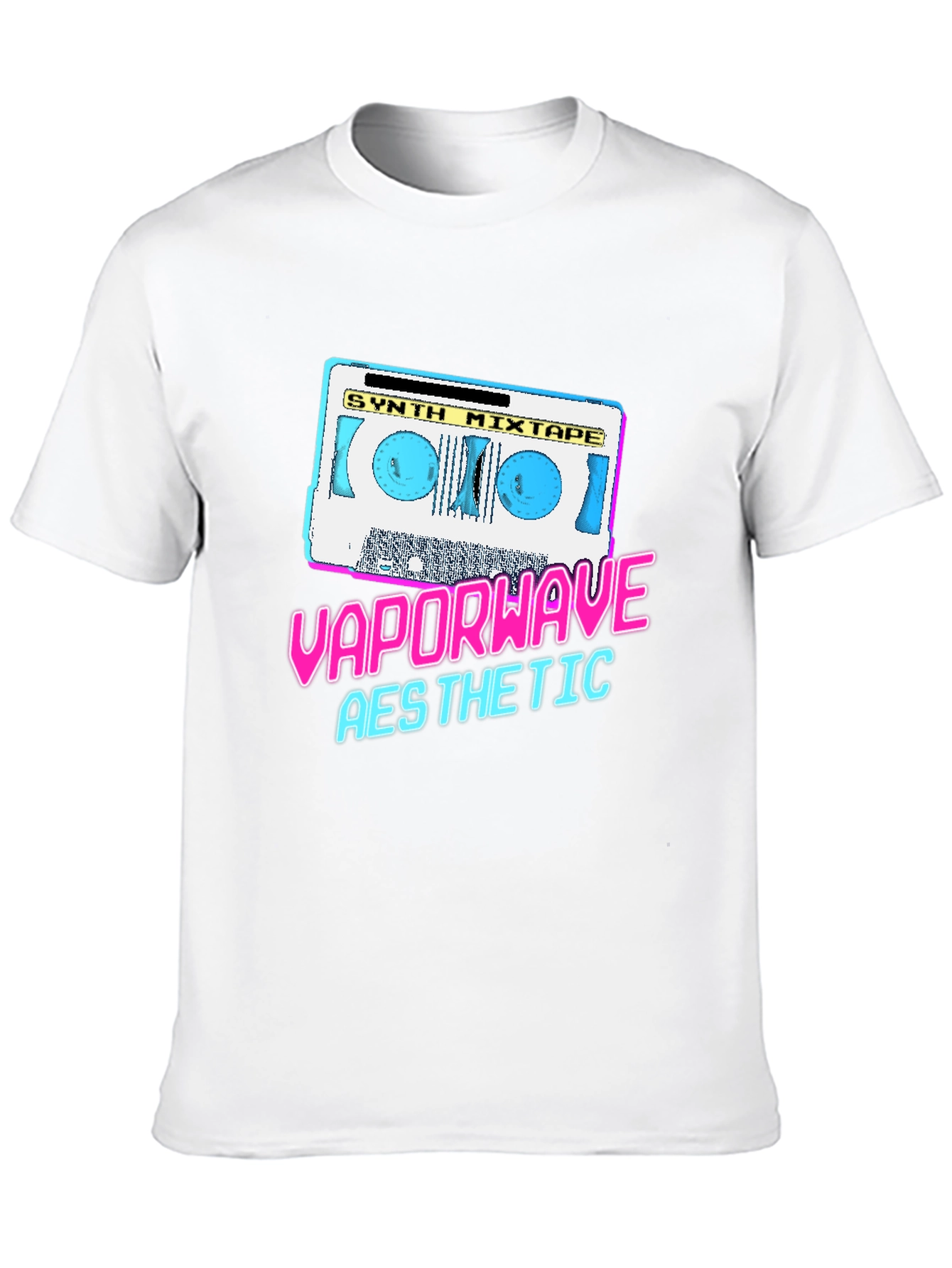 Vaporwave Aesthetic Synth Mixtape T-Shirt
