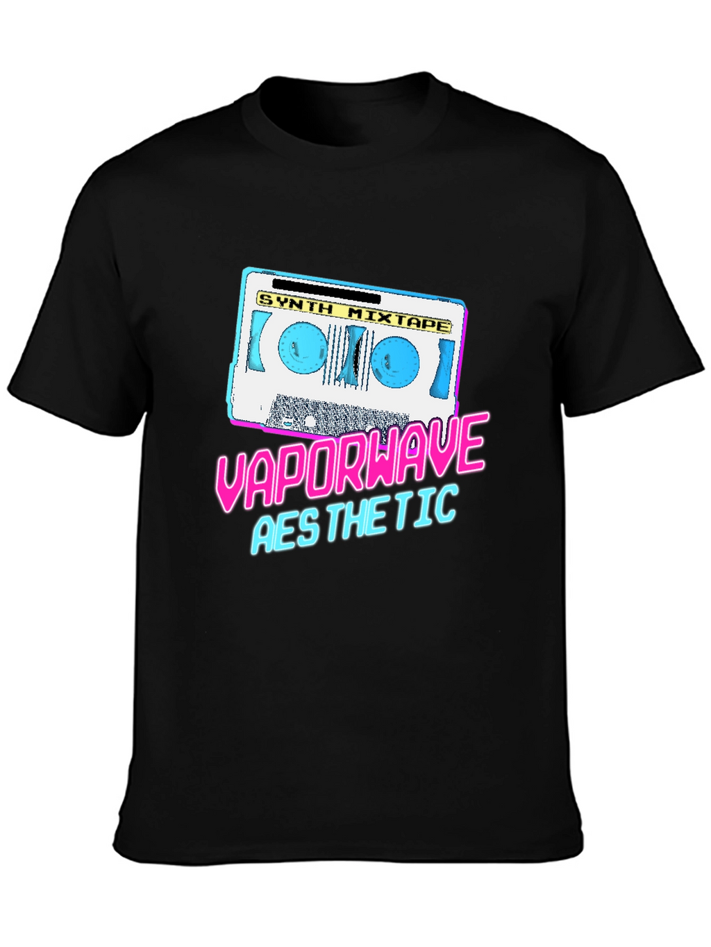 Vaporwave Aesthetic Synth Mixtape T-Shirt