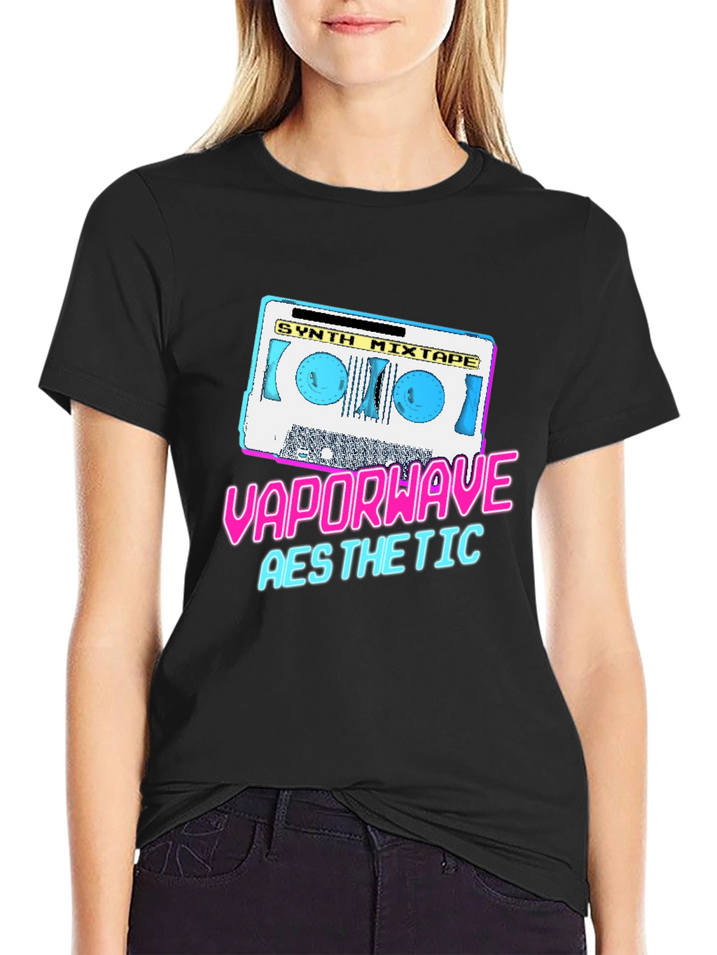 Vaporwave Aesthetic Synth Mixtape T-Shirt