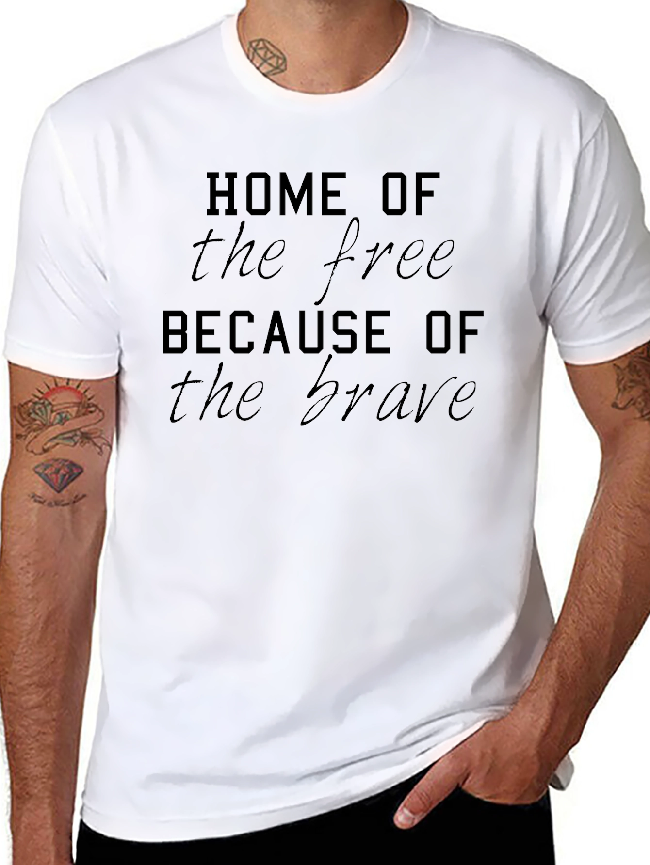 Home of the Free Graphic Tee