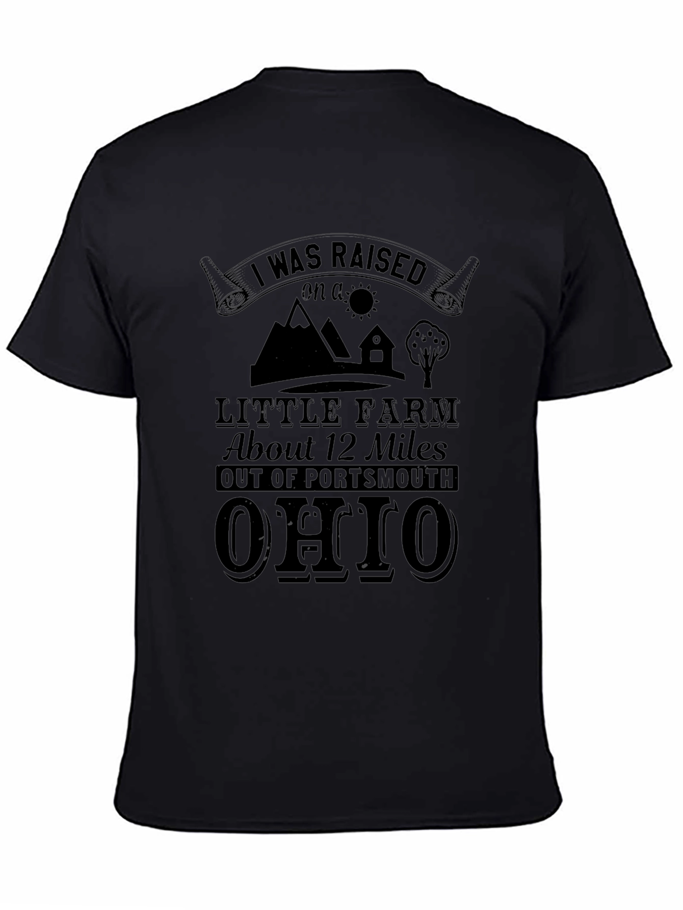 Raised on a Little Farm T-Shirt