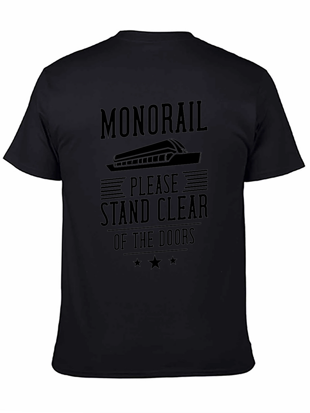 Monorail T-Shirt - Stand Clear Design