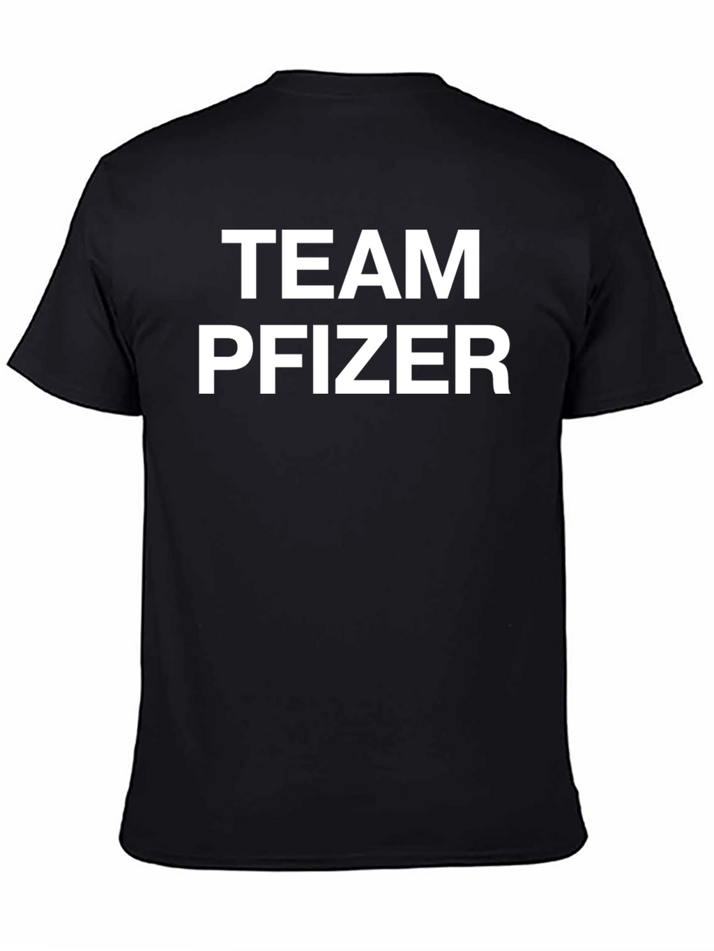 Team Pfizer Black T-Shirt