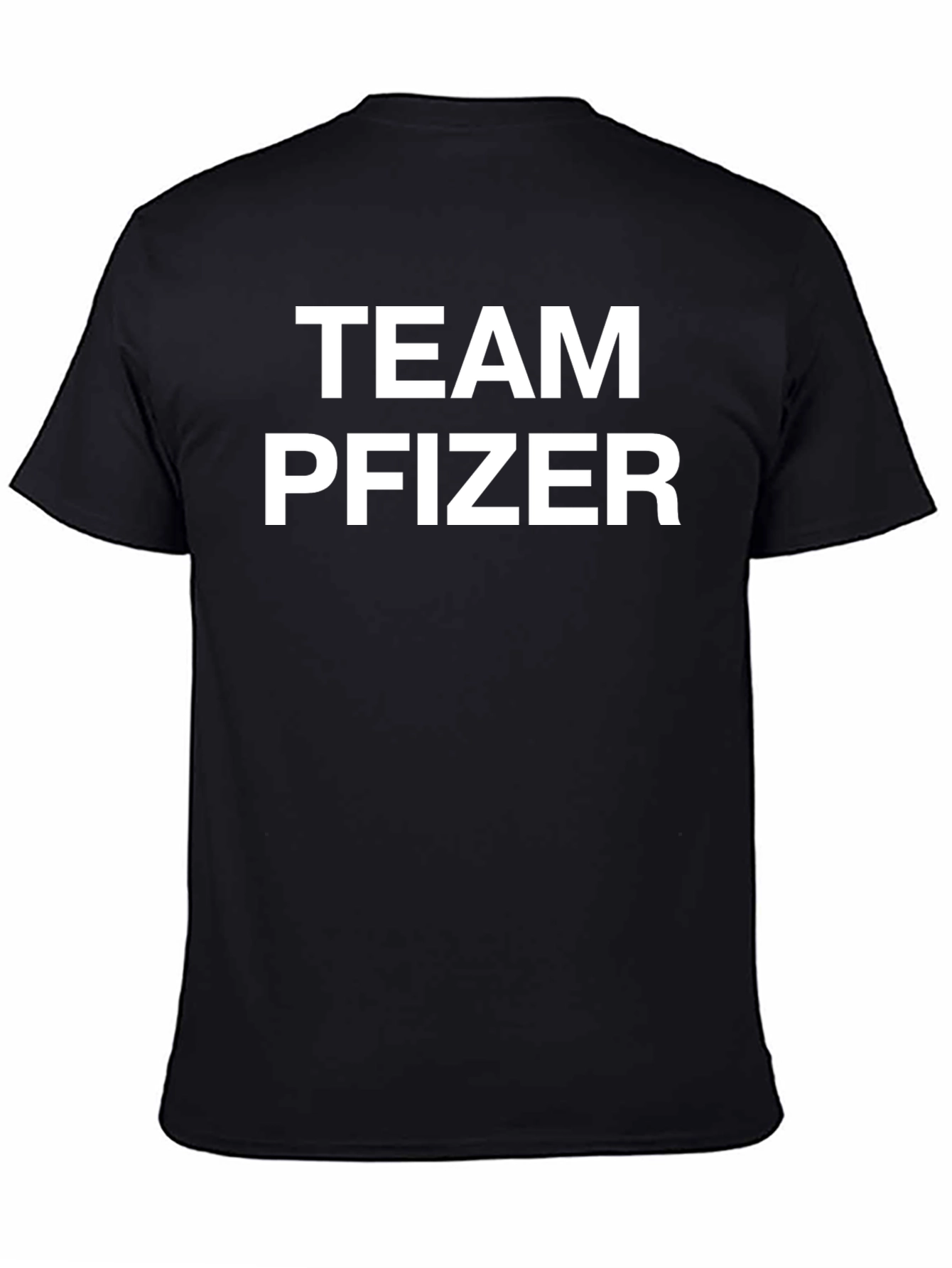 Team Pfizer Black T-Shirt