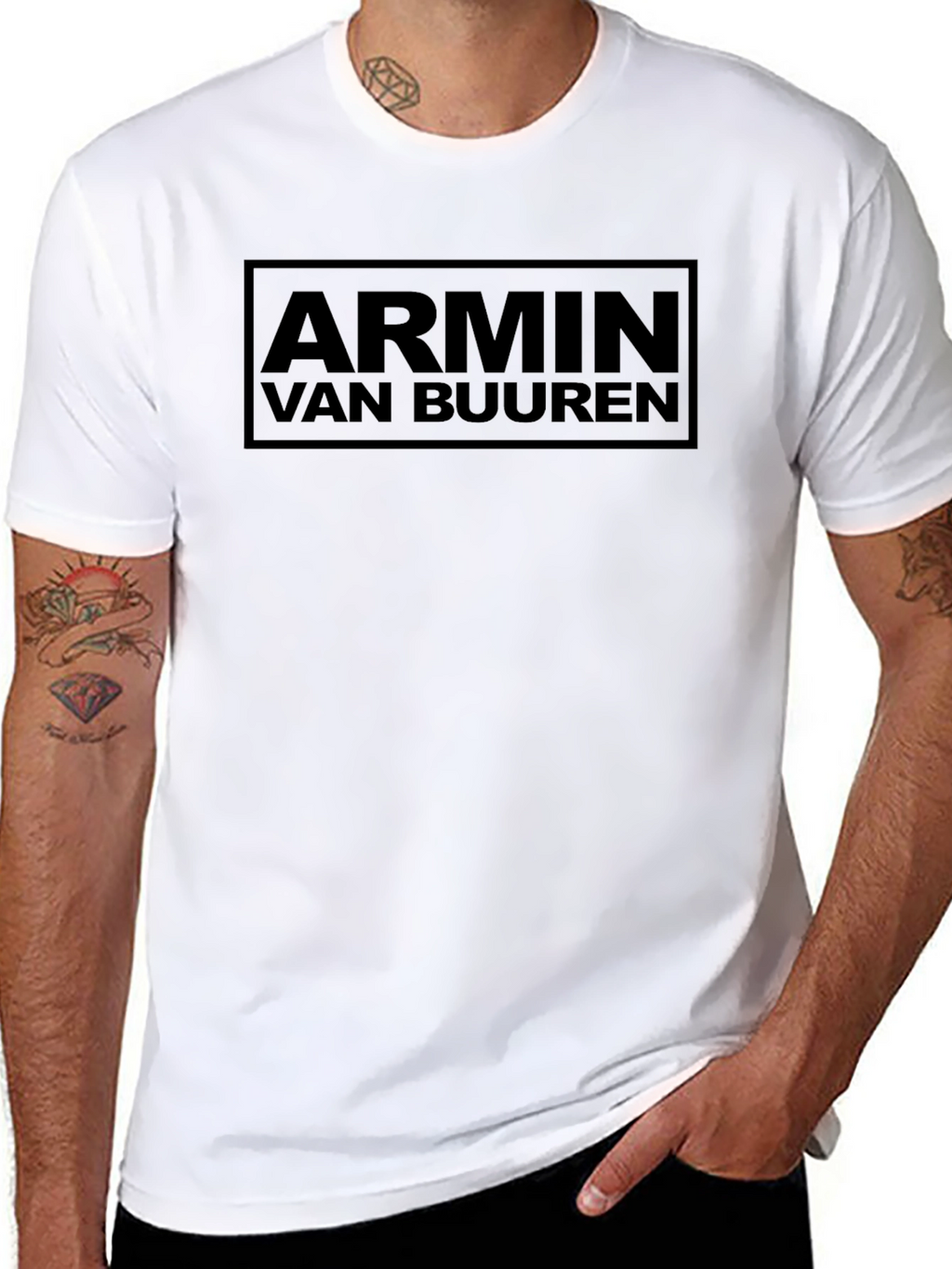 Armin van Buuren Black Graphic T-Shirt