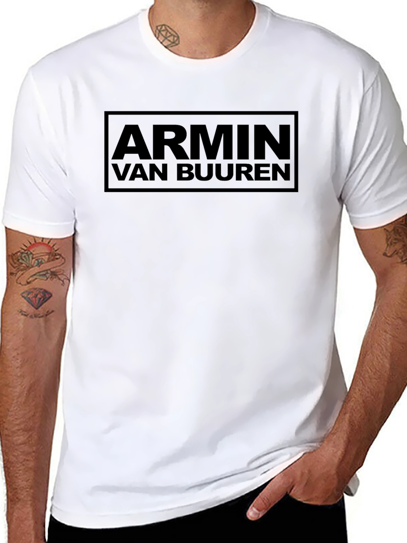 Armin van Buuren Black Graphic T-Shirt