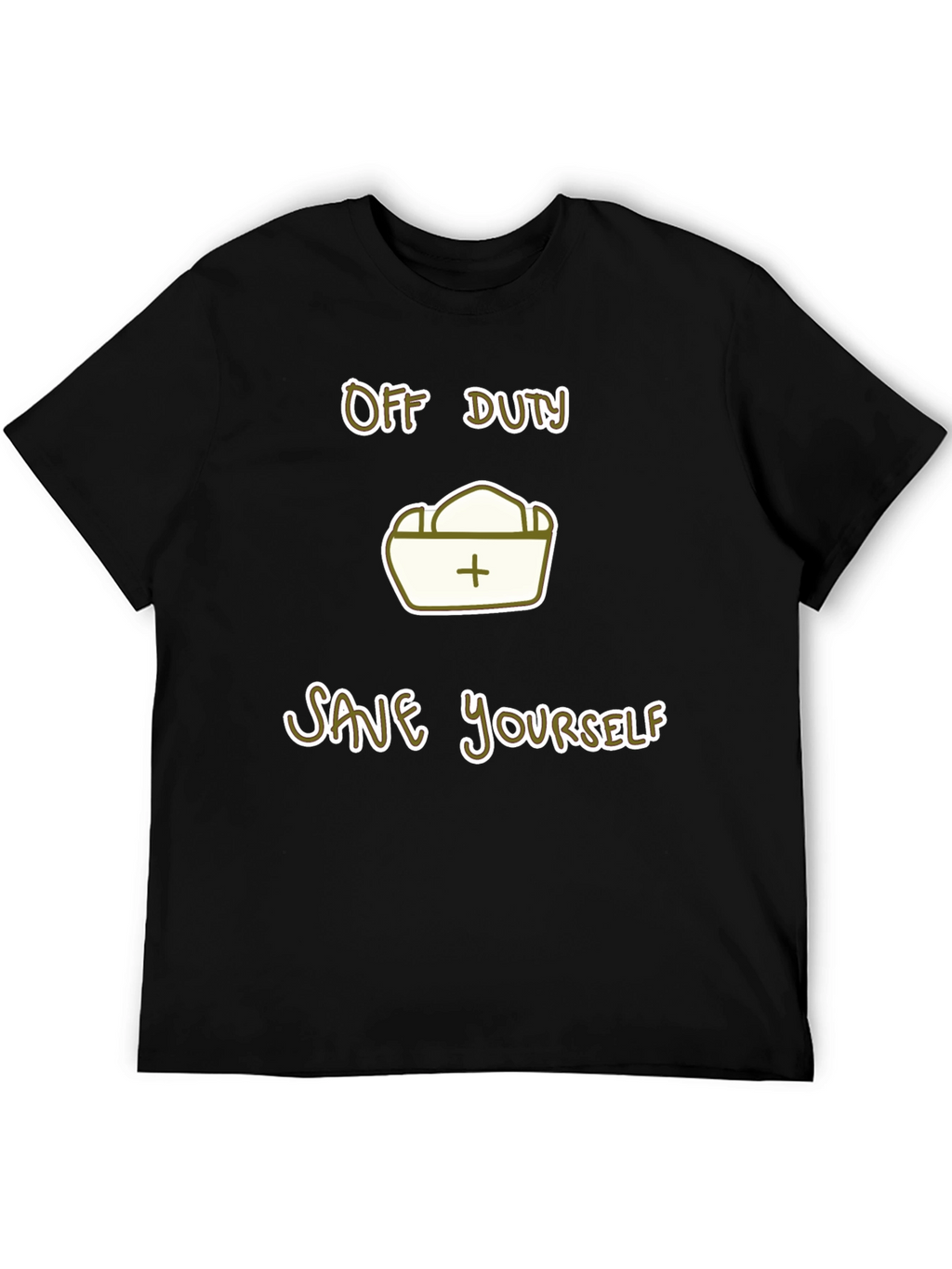 Off Duty Save Yourself Graphic Tee