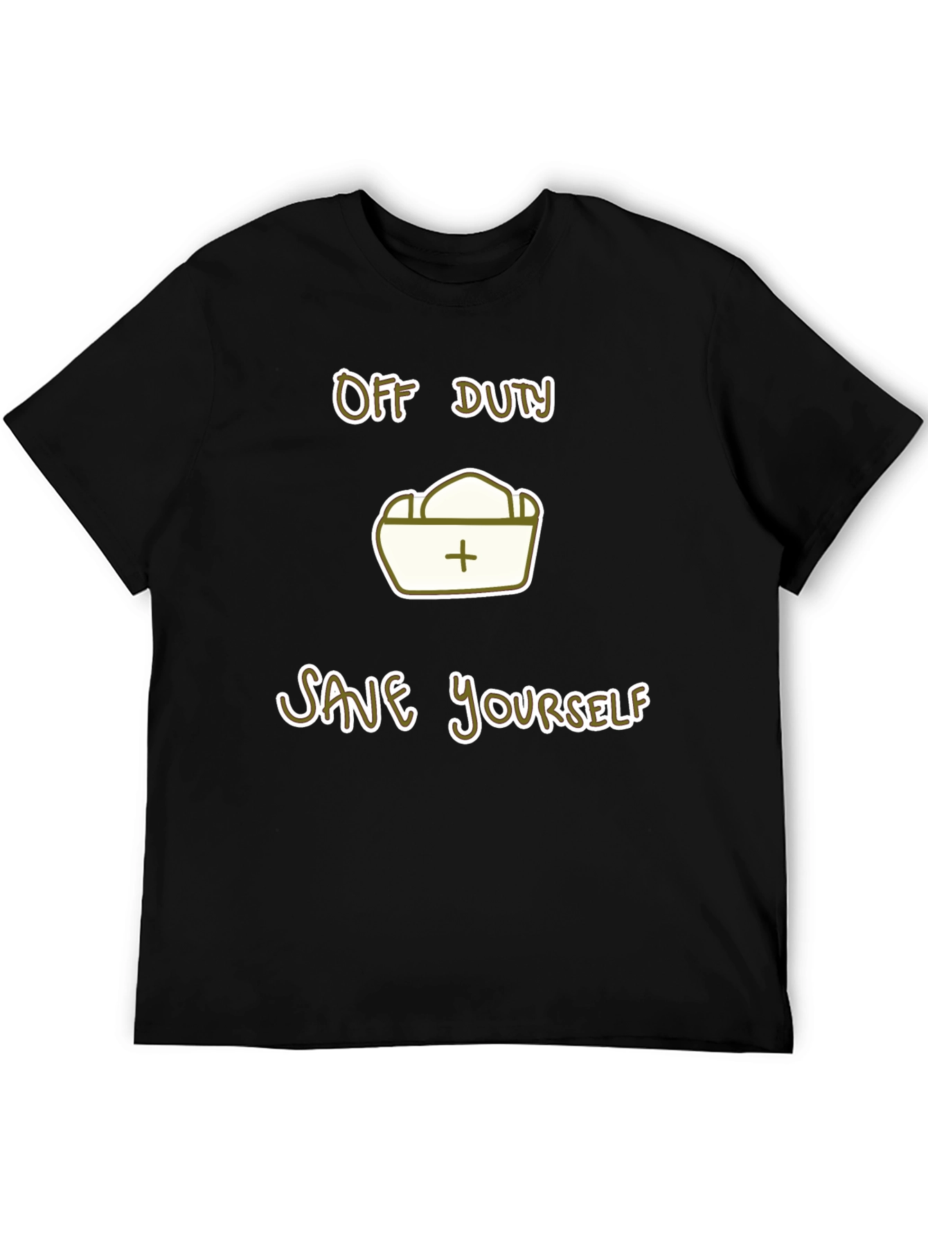 Off Duty Save Yourself Graphic Tee
