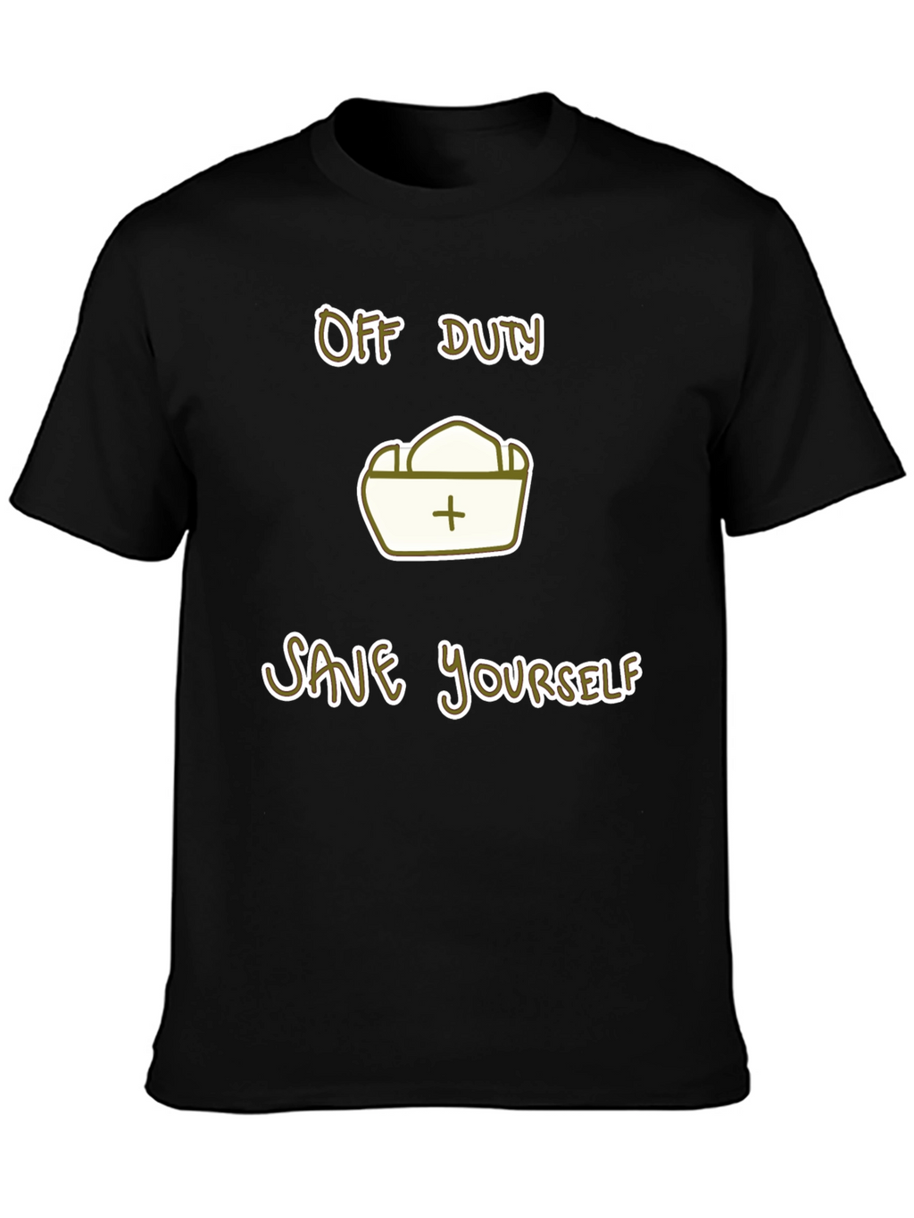 Off Duty Save Yourself Graphic Tee