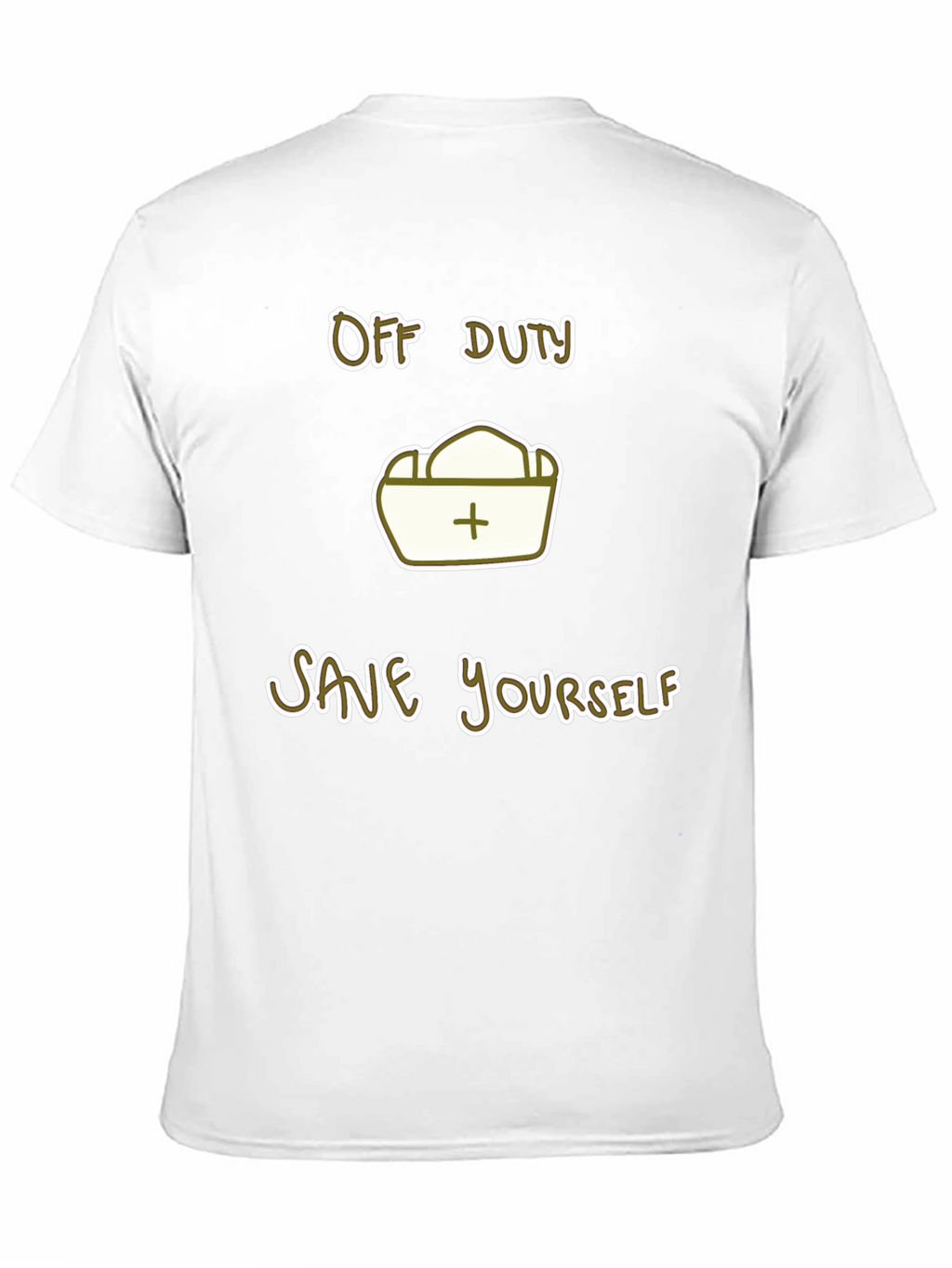 Off Duty Save Yourself Graphic Tee