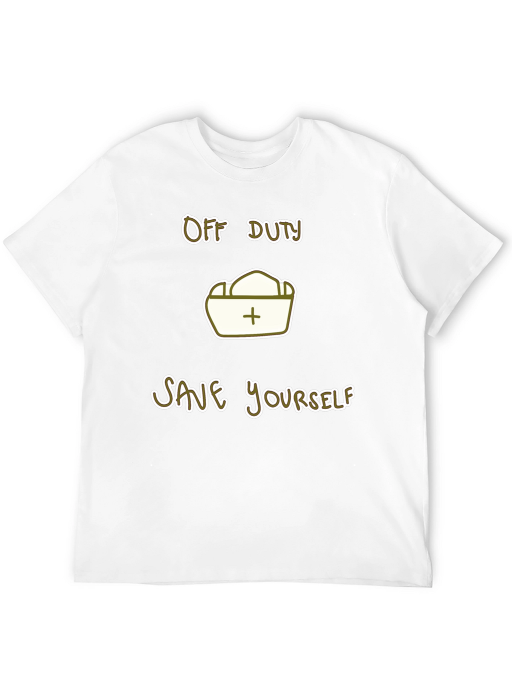 Off Duty Save Yourself Graphic Tee