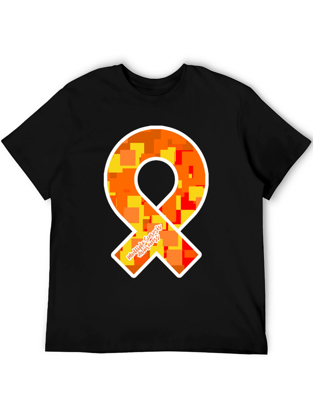 MS Awareness Ribbon T-Shirt - Show Your Support!