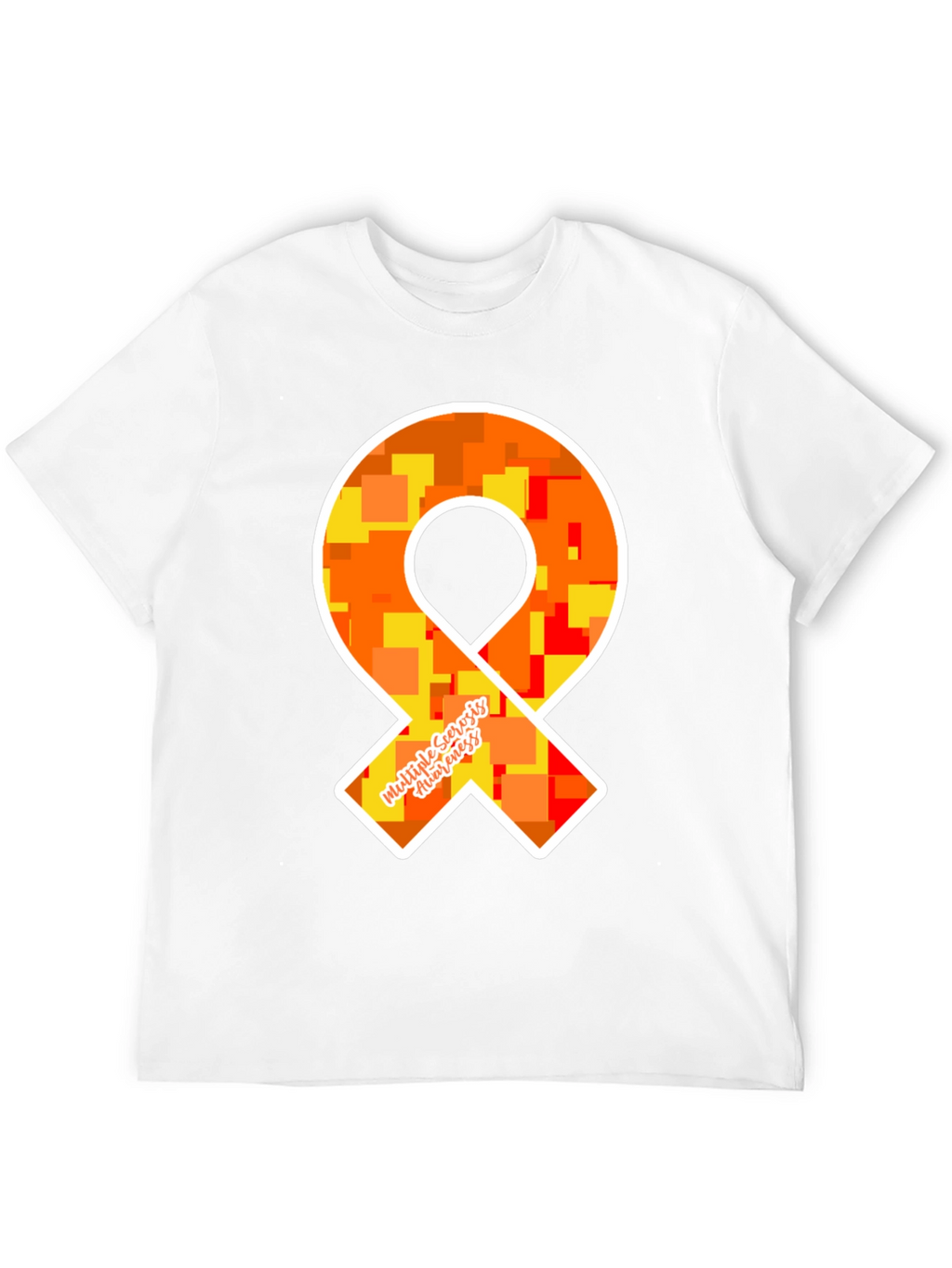 MS Awareness Ribbon T-Shirt - Show Your Support!
