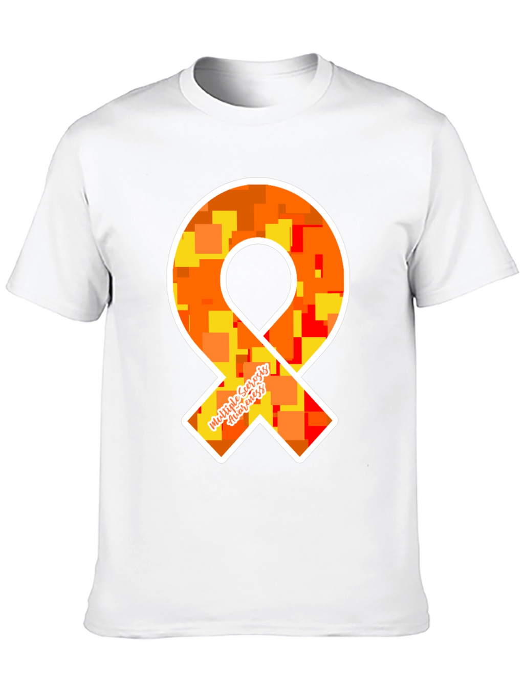 MS Awareness Ribbon T-Shirt - Show Your Support!