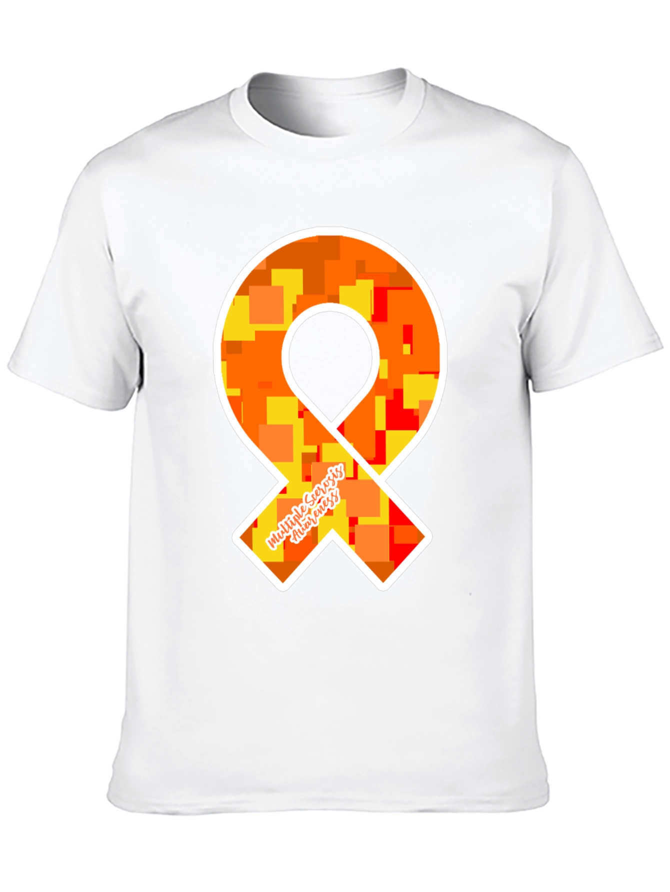 MS Awareness Ribbon T-Shirt - Show Your Support!
