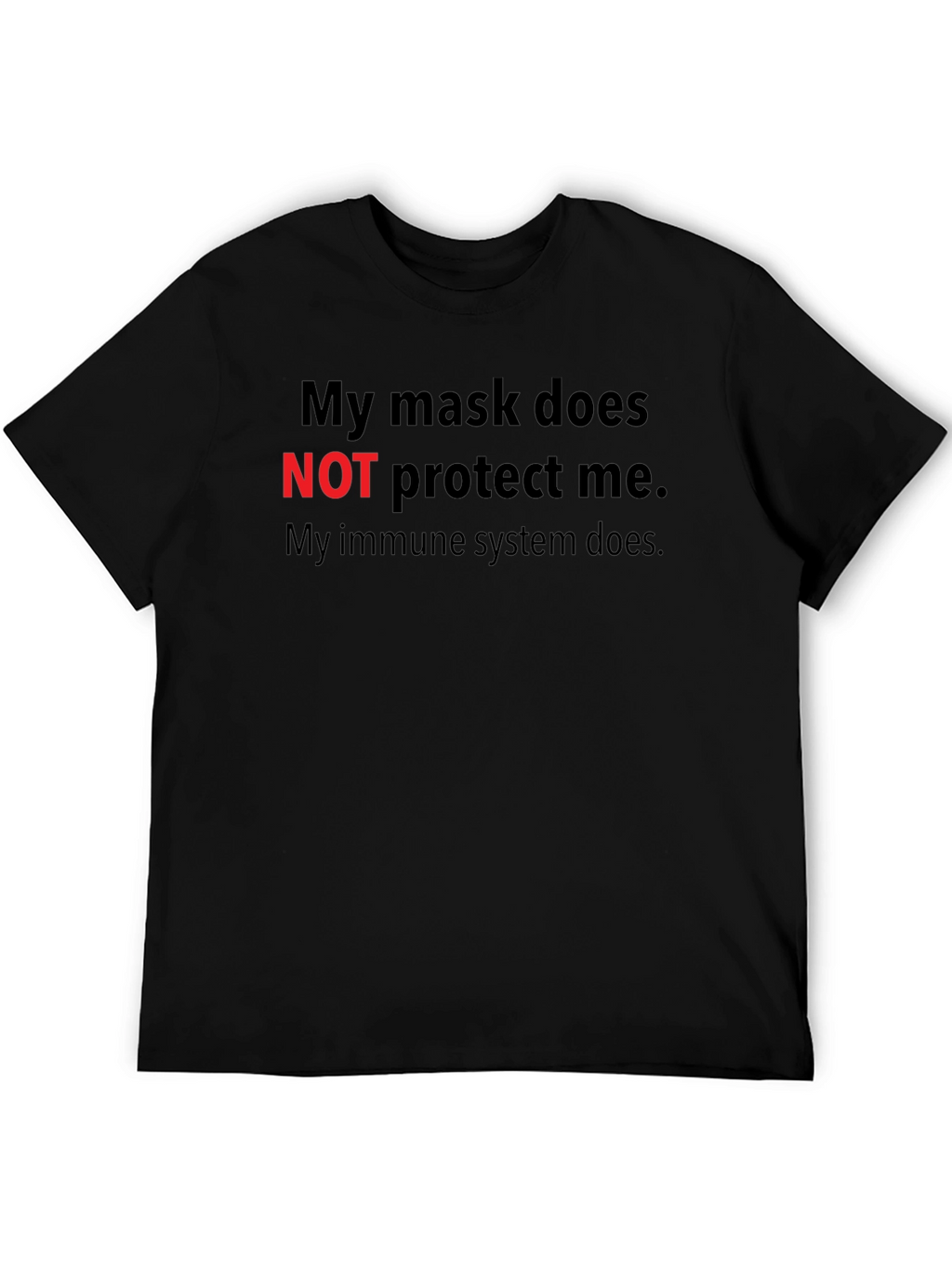 My Immune System Black T-Shirt