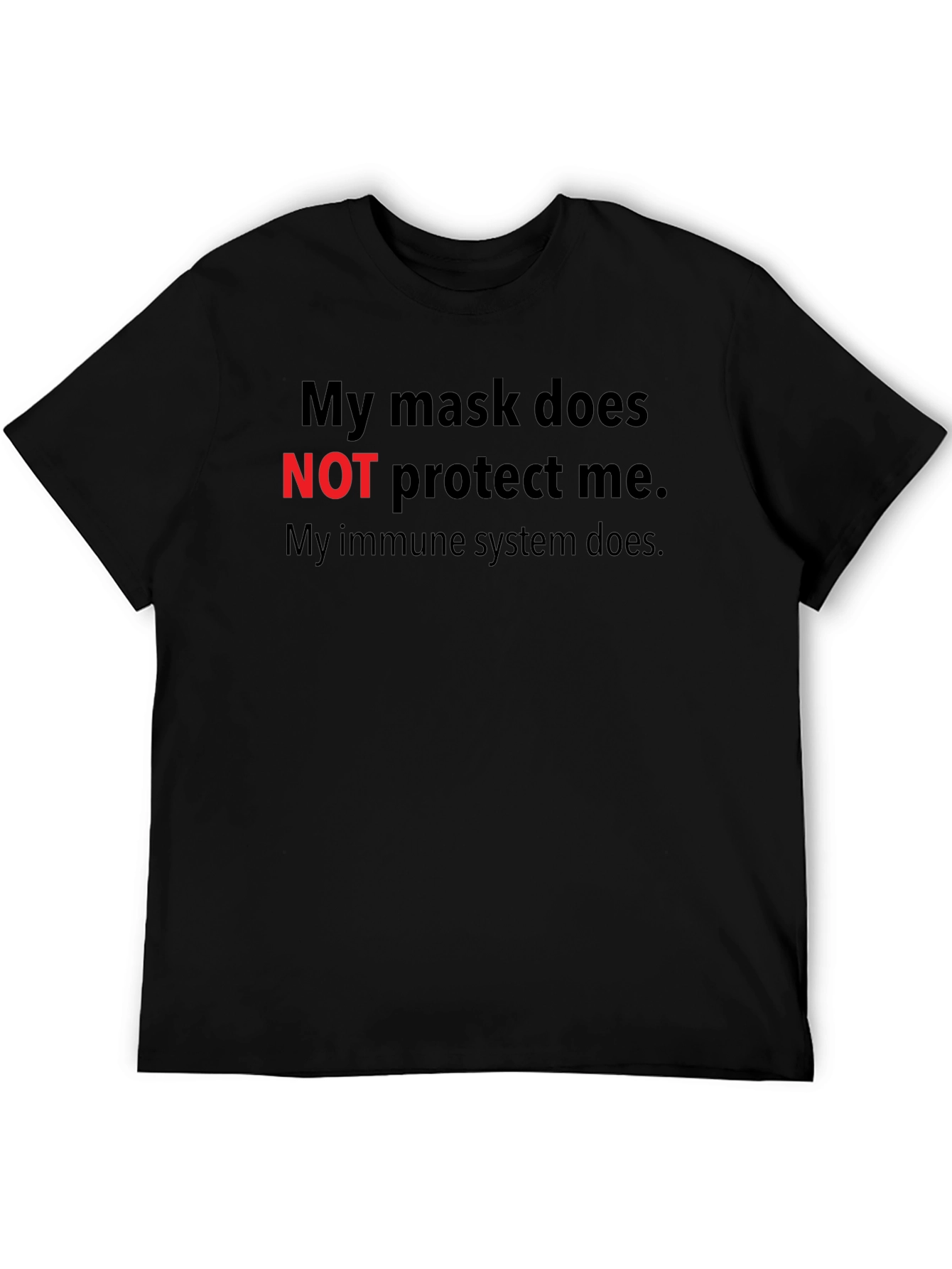 My Immune System Black T-Shirt