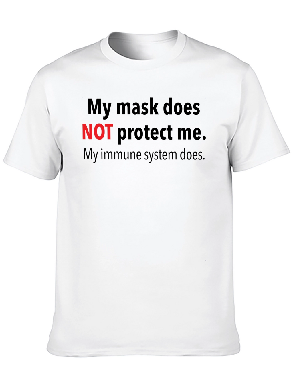 My Immune System Black T-Shirt